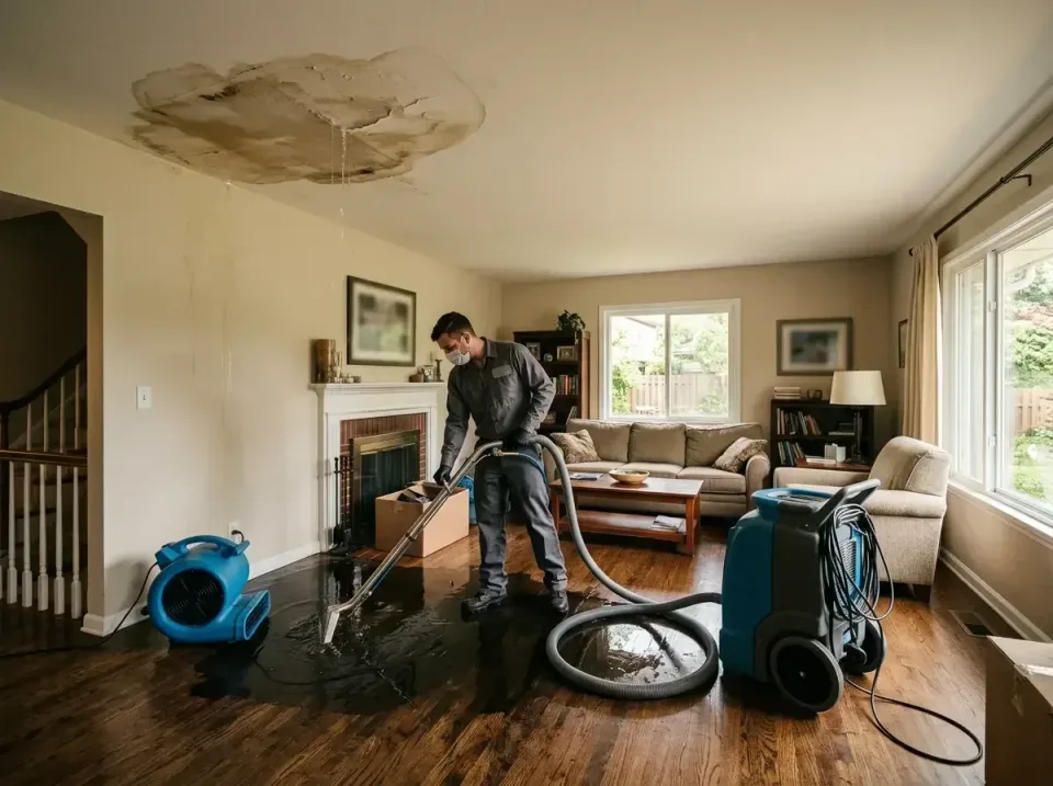 attic-pipe-burst-ceiling-drip-008 — frequently asked questions, Water Damage Restoration & Carpet Care in East Dublin, GA